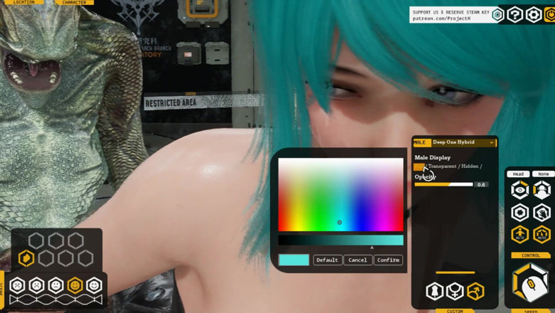 Cumming Gaming: Gefallene puppe, operation lovecraft [hentai sfm spiel] intensiver fick mit internem...