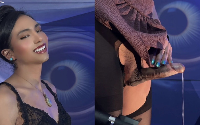 Lavala: Hard Cock Peeking Under My Skirt