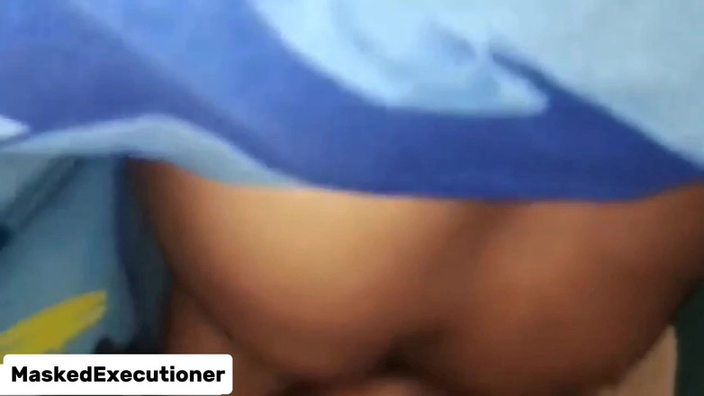 masked executioner: Cholerny niewolnik kazał mi zrobić anal i pochwa wyciekła płyn...