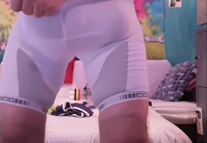 Monster_Meat_: Bed time stories in nylon bulging plus naked showoff