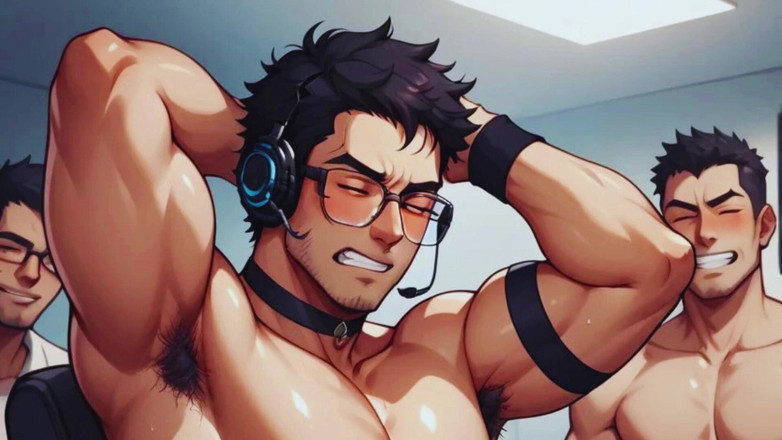 Real narrated fantasy Hentai: Živý hráč se vymkne kontrole a promění se v obrovského...