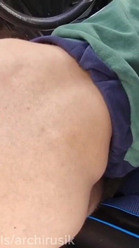 That Slut on the Highway Fucked Me with a Big Cock and Filled Me with Cum