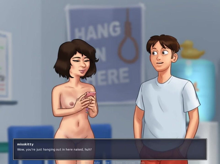 Miss Kitty 2K: Sommartid saga v0.20 - pt.229 -chitty chatt under knull