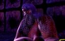 GameslooperSex: Vassago 3D Monster Cock Animation