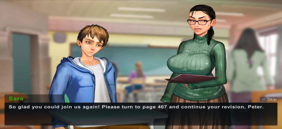 Hentai World: Taffy Tales hot college teacher