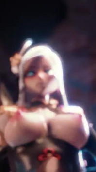 Shenhe Gets Threesomed by Hilichurls and a Mitachurl Genshin Impact 3D Orgy Waifu Sex Gangbang