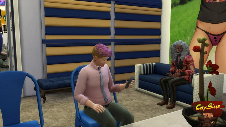 Dirty gay Sims: First a Step-son, but Now a Sissy Girl