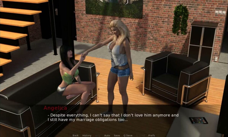 Dirty GamesXxX: Angelica's Temptation: Cheating wife and a monster BBC, deepthroat ep.20