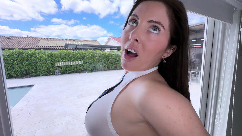 J-Mac: Knä höga strumpor och en kjol Theodora day knullas av...