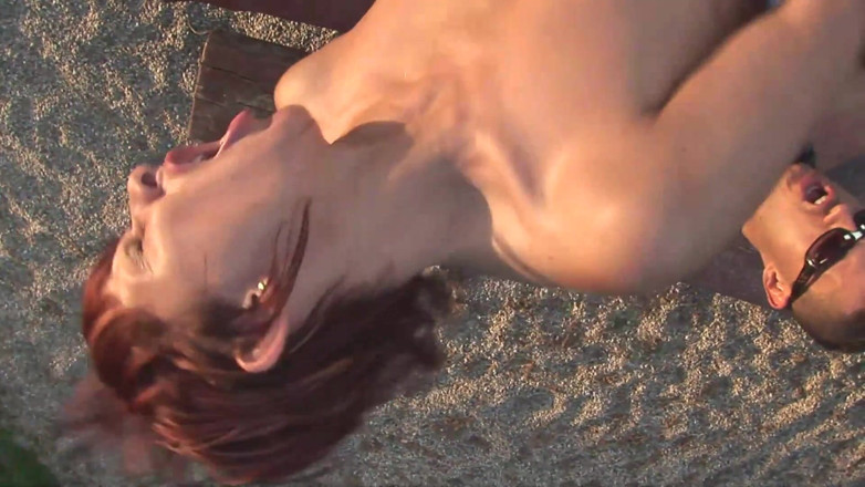 Xtime Network: Outdoor ass fucking for the horny redhead
