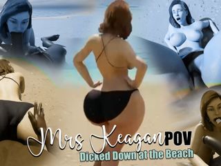 Dukes Hardcore Honeys: &quot;mrs. Keagan: Getting Dicked Down at the Beach&quot; POV