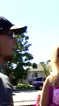 Blonde stepmom Kira really banged by a nerd with a big cock