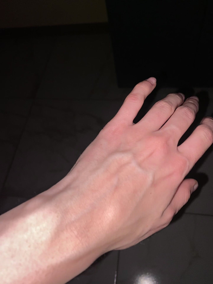 Princess Aisha: Plumped Veins After the Shower