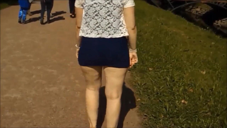 RedRoseRus: Minidress-Walk in park