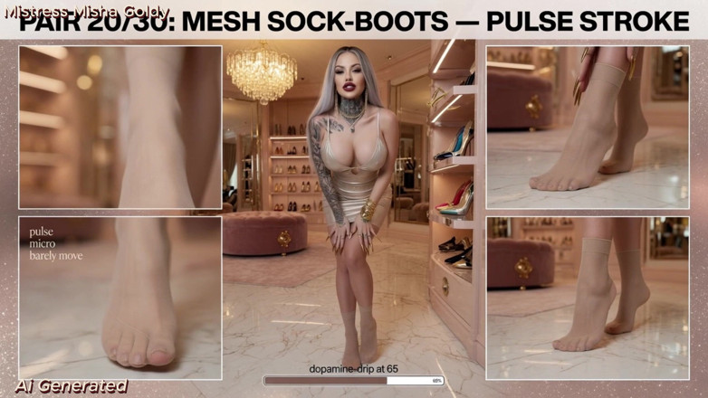 Goddess Misha Goldy: Кошмар колекціонера взуття