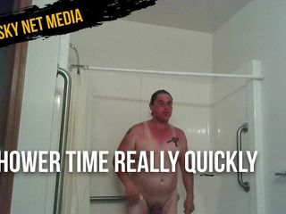 Risky net media: Shower time really quickly