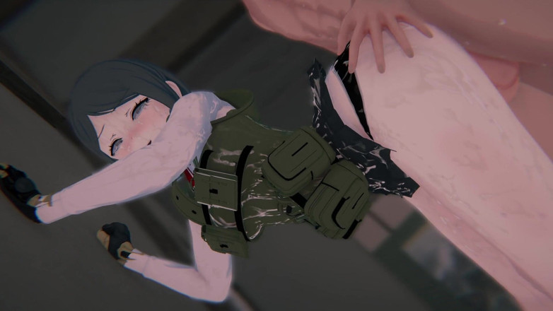Tomu aisuman: [Danganronpa] Mukuro's militaire schandaal bondage, pov sandwich dubbele penetratie &amp; dubbel (4k)