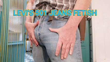 Monster_Meat_: Jeans menggelembung gaya 80 tahun