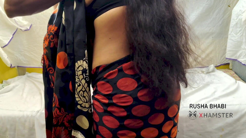 RUSHA BHABI: Desi Indian Bhabhi Tight Pussy Fuck Hard by Devar, Beautiful...