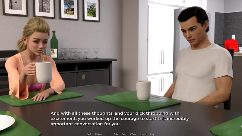 Dirty GamesXxX: Moving Down: hubby and wife at the dinner table ep.34