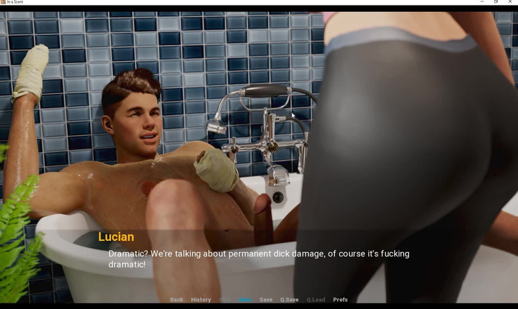 Erotic Krisso: 香りの中で - 大きな自然なおっぱいを持つかわいいティーン