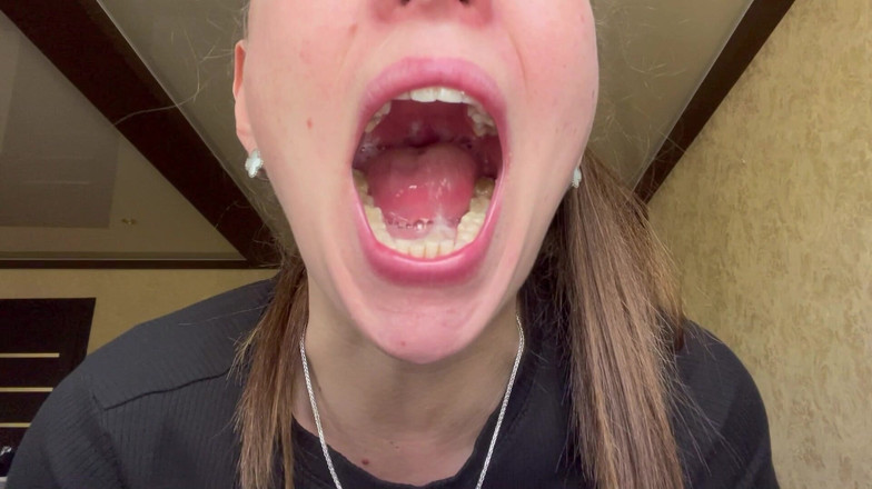 Hottie goddess: Mucus &amp; sputo deflorato estremo fantasia ravvicinata