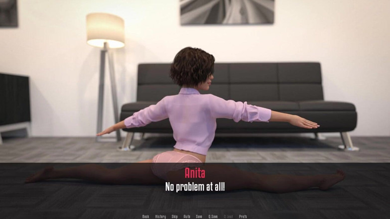 XXX Games Bunk: Anita's Internship - Gameplay - Roleplay - Yoga and Anal Riding