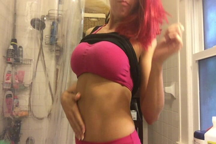 The foxx office: After Gym Belly Fun with Catherine Hidef