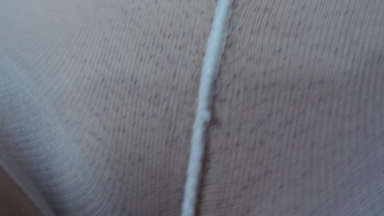 AmayaMori: Moje indická manželka v bílých punčochách ukazuje její velký zadek...