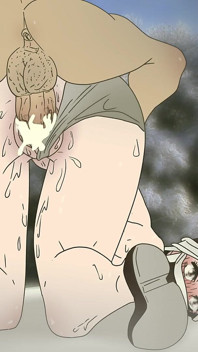 ¡Kakushi se congeló en las montañas y decidió calentar follando! Hentai - dibujos animados de anime de la Cazadora de demonios 2D