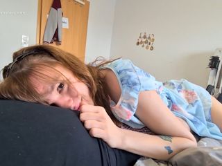 Anne-Eden: Girlfriend sex means fucking and cuddling !!