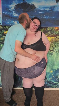 SSBBW Stripped Down to Underwear Part 1