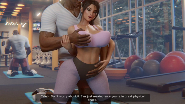 Girl Xgamer: Busty Cheating Wife Sex with Gym Trainer