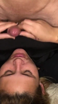 Partying Latina Sucks Thick Cock