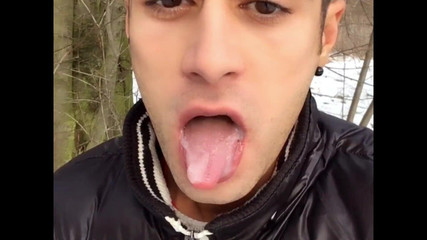 Idmir Sugary: Игра со спермой на языке и глотание порции спермы с Cruiser