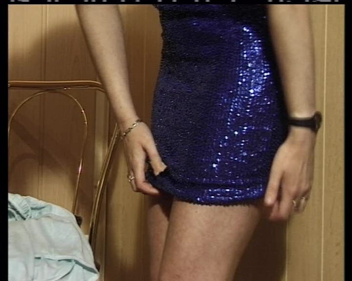 Deutsche Madchen: Blonde Babe From Germany Tying Dress on