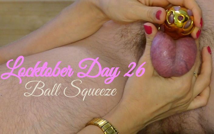 AlphaBabeLucy: Locktober special - dag 26: ball squeeze