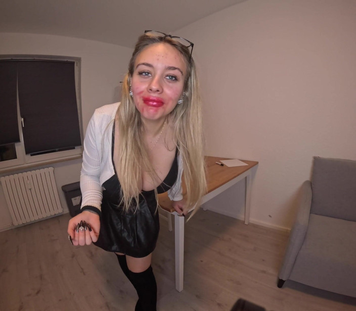 Beverly peach: Fute-mă în laba mea de spermă!