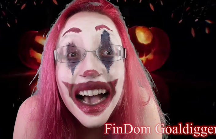 FinDom Goaldigger: Halloween, corte de bolas