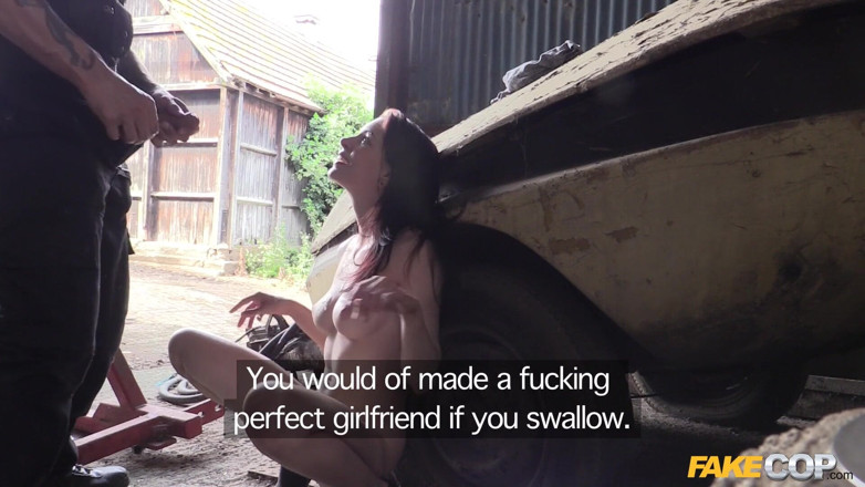 Fake Cop: Fake Cop - Anal Sext in the Barnyard