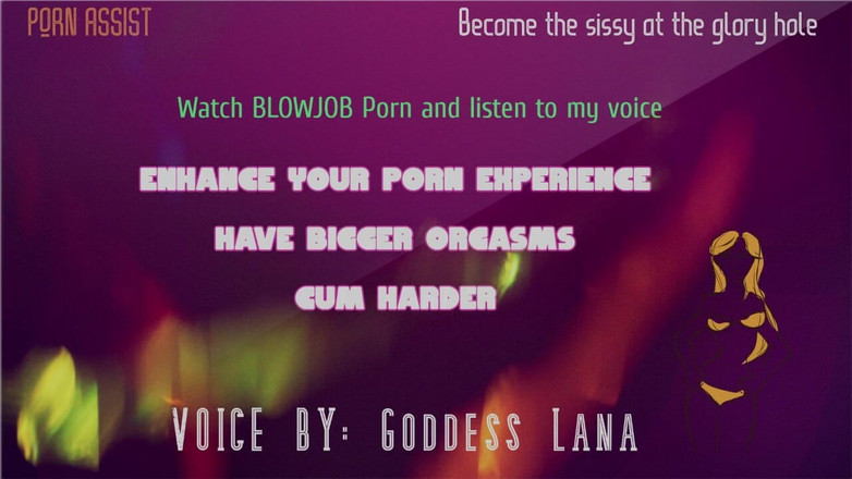 Campsissyboi: Staňte se Sissy u glory hole prostřednictvím audio BJ pokyny