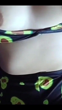 The Charming Porn Actress Yuliethgomez in a Swimsuit While Touching Her Wet Vagina