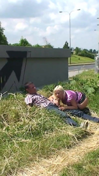 I Am a Young Busty Blonde German and I Love Getting Pounded in Public by Monster Cock