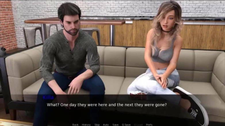 Visual Novels: Pine falls part 4