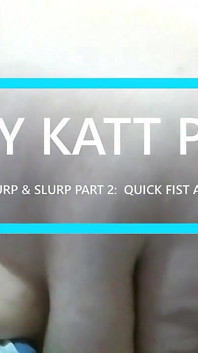 Nazty katt fist rapido bancomat Burp & slurp parte 2: fist atm Burp & slurp
