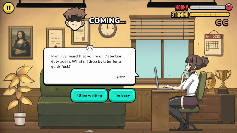 NSFWOtaku: Hentai Game - Problematic Student - Detention Lvl 1