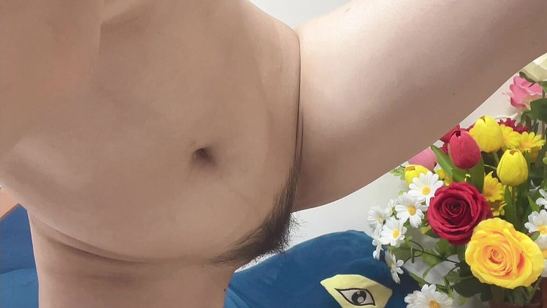 sweethanajapanese: Mavi kıyafetli sevimli küçük vücutlu hana minyon sevimli kız