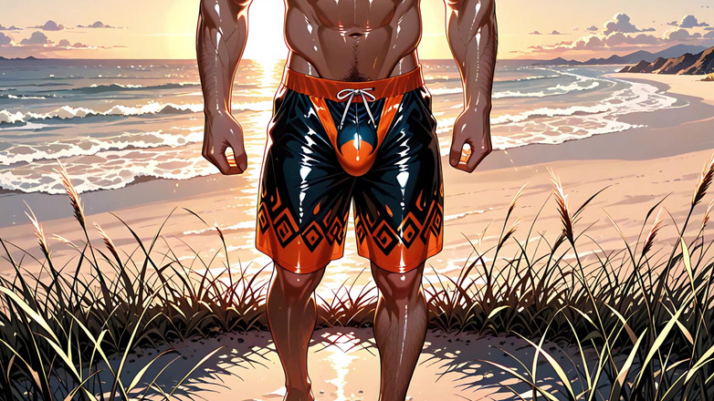 Erotic Man: Ai khiêu dâm cơ bắp đàn ông trộn softcore bulges