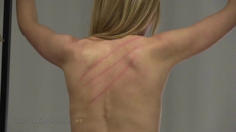 Spanking Server: Luca Bella is ready for a lezdom whipping sess in...