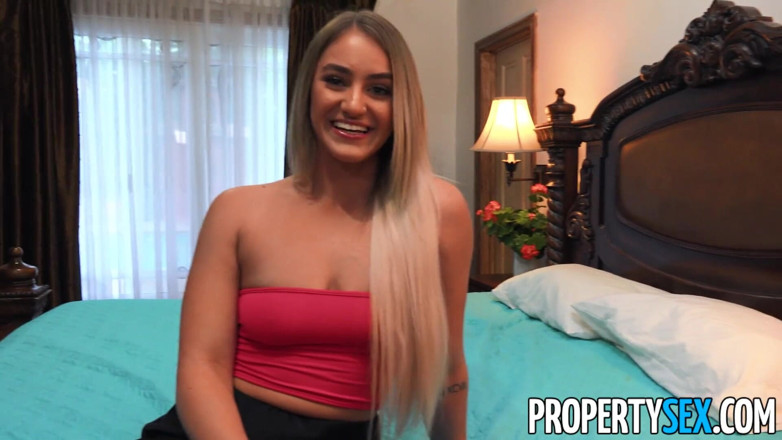 Property sex: Propertysex Good Looking Curvy Real Estate Agent Kenzie Madison Bangs...